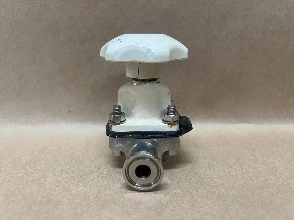 Used Saunders/Crane DN15, 316L, 1" Diaphragm Valve