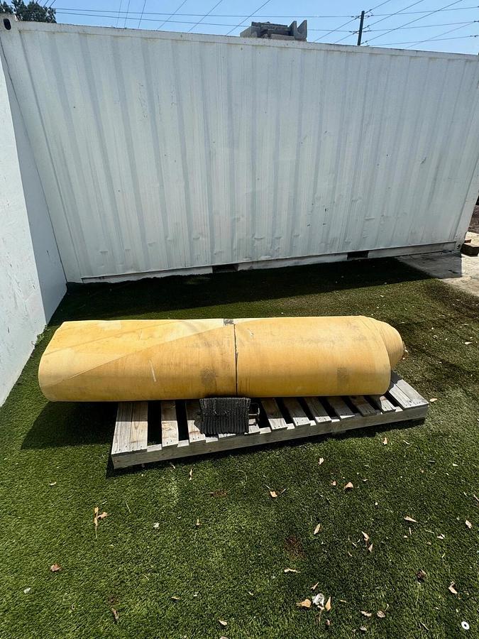 Used Atlanta Belting Co. W:80” L:82' SmoothTop Conveyor Belt