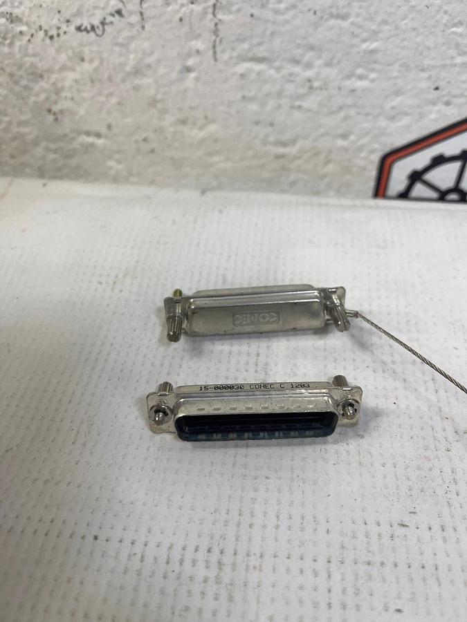 Used Conec 15-000030 Connector - Lot of 2