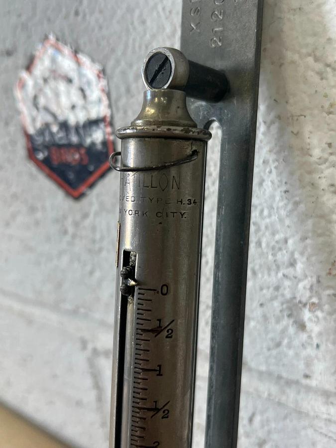 Used Chatillon H.34 Vintage Antique Trigger Tensioner Measuring Scale