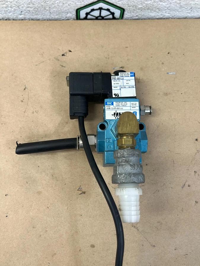 Used MAC 55B-12-PI-501JJ Solenoid Valve