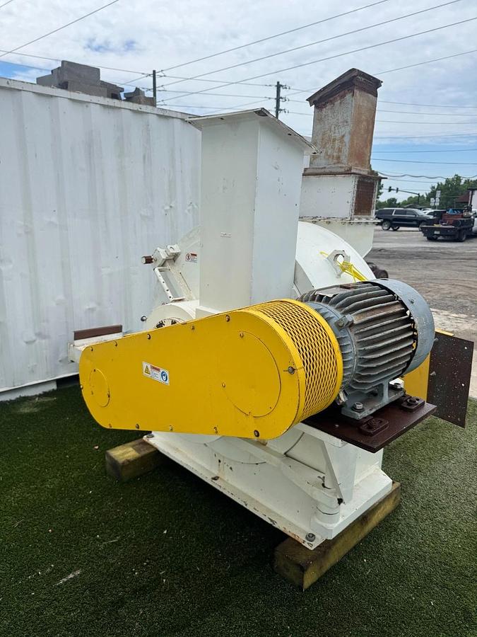Used Prater CLM-101 Air Classifier, Toshiba 200Hp 3Ph Motor, with Spare Parts