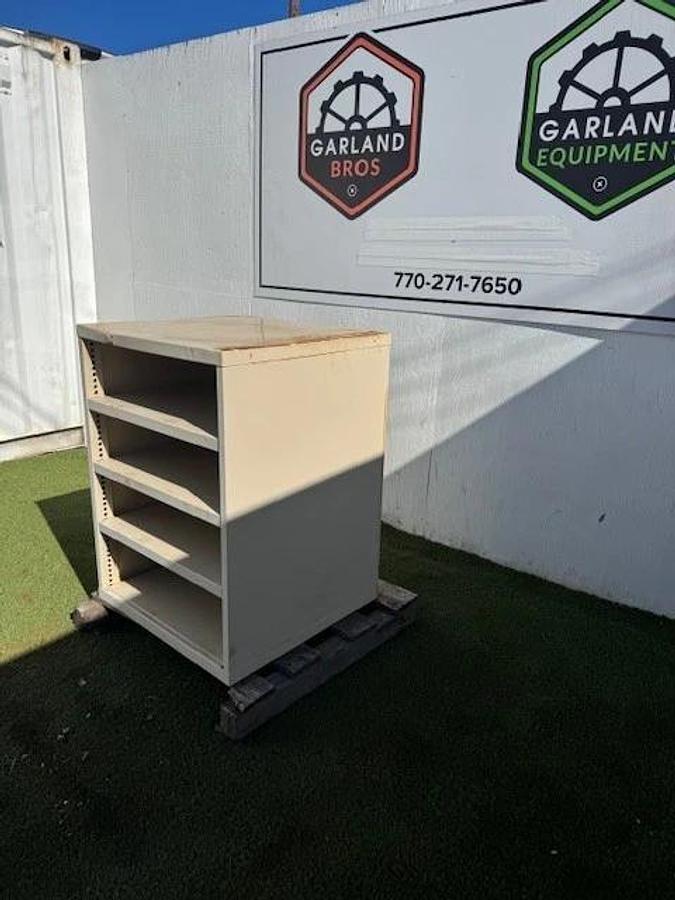 Used Industrial Tool Cabinet 3-Shelf W: 29-3/4” D: 27-3/4” H: 39-1/4"