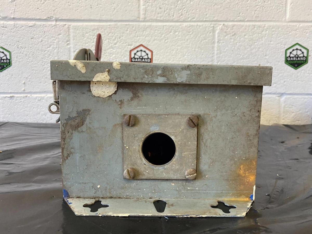 Used Westinghouse RHFN362 Safety Switch 3R Enclosure Rainproof 60 Amp/600V