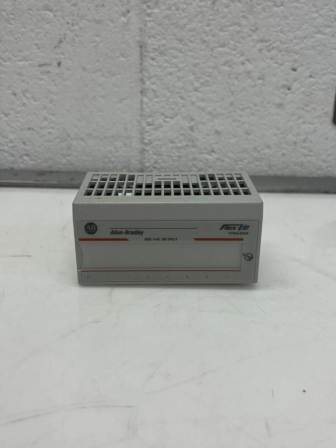 Used Allen Bradley 1794-OA8 Flex I/O 120VAC Output Module