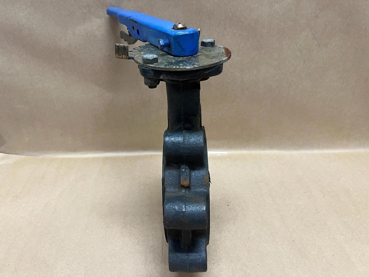 Used Nibco LD 3010 DI Body, SS Butterfly Valve, 4"