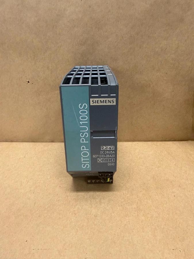 Used Siemens 6EP1333-2BA20 SITOP PSU100S Power Supply