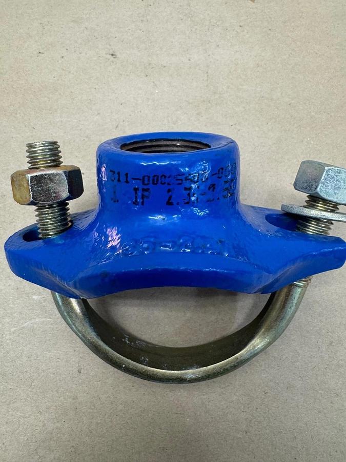 Used Smith-Blair 70689 Service Saddle Single Strap, 1 IP, 2.35-2.56, 311-00025608-000