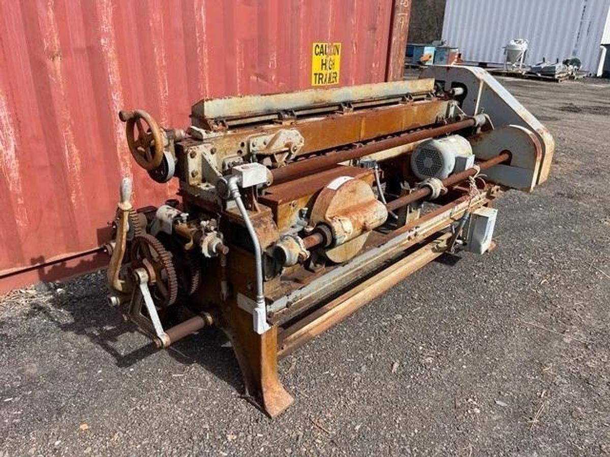 Used Carver Tru-Line Gummer Saw Sharpener w/ Baldor 3HP at 850 RPM Motor