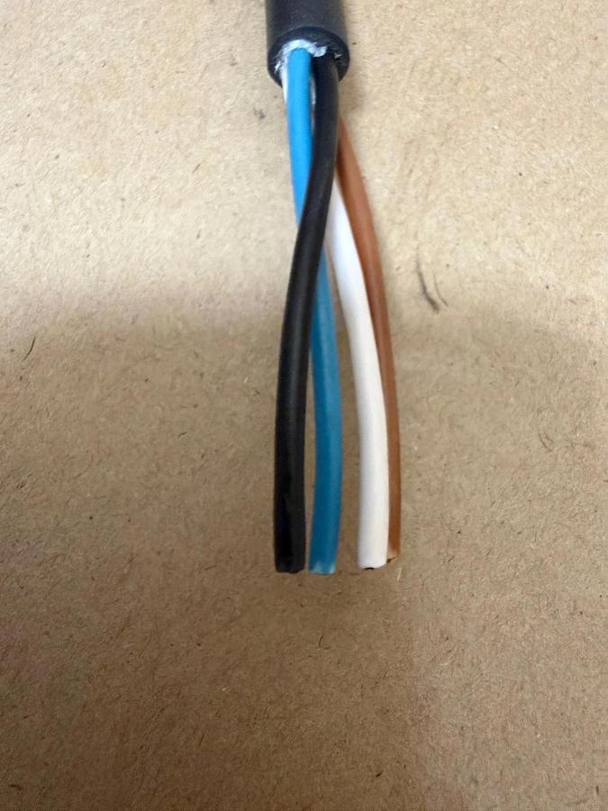 Used Phoenix Contact SAC-4P-M12MRT/1,0-PUR Power Cable *NEW*