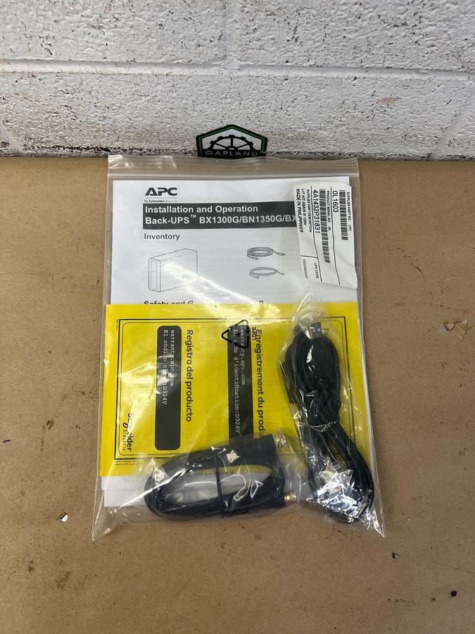Used APC 4A1432P31831 Back-UPS Lit Kit