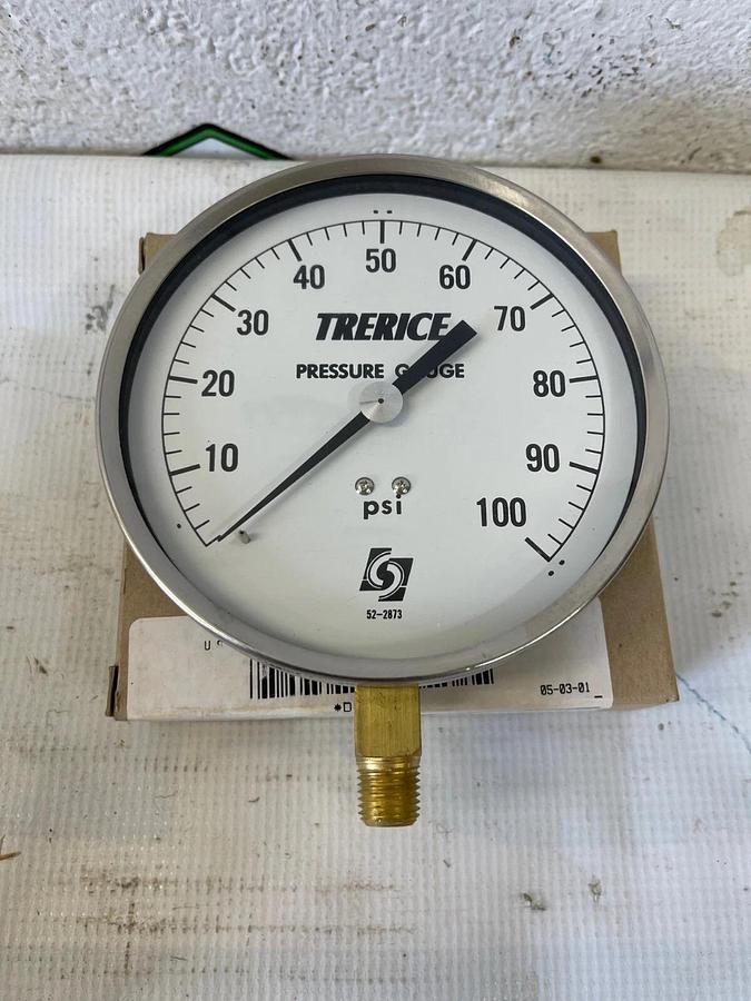 Trerice 600 CB 4.5” Pressure Gauge D13613