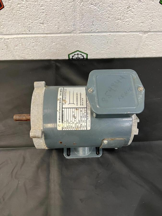 Used GE Motors 5BPB56HAA37M 1/4HP, 1725 RPM, 90 Volts, 3 Amps, D-C Motor
