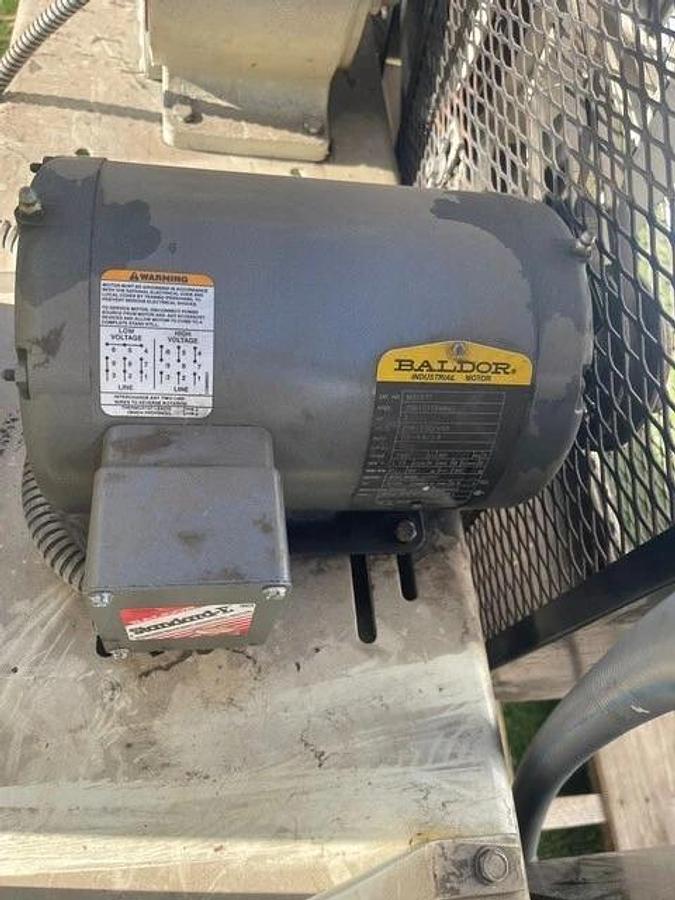 Used Gardner Denver MTOII Duplex Reciprocating Oil-Less Air Compressor, 60 Gal Tank