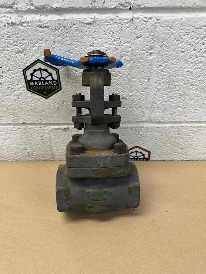Used Velan W08-2054B-02TY-W410 Steel Socket Weld Globe Valve 2”
