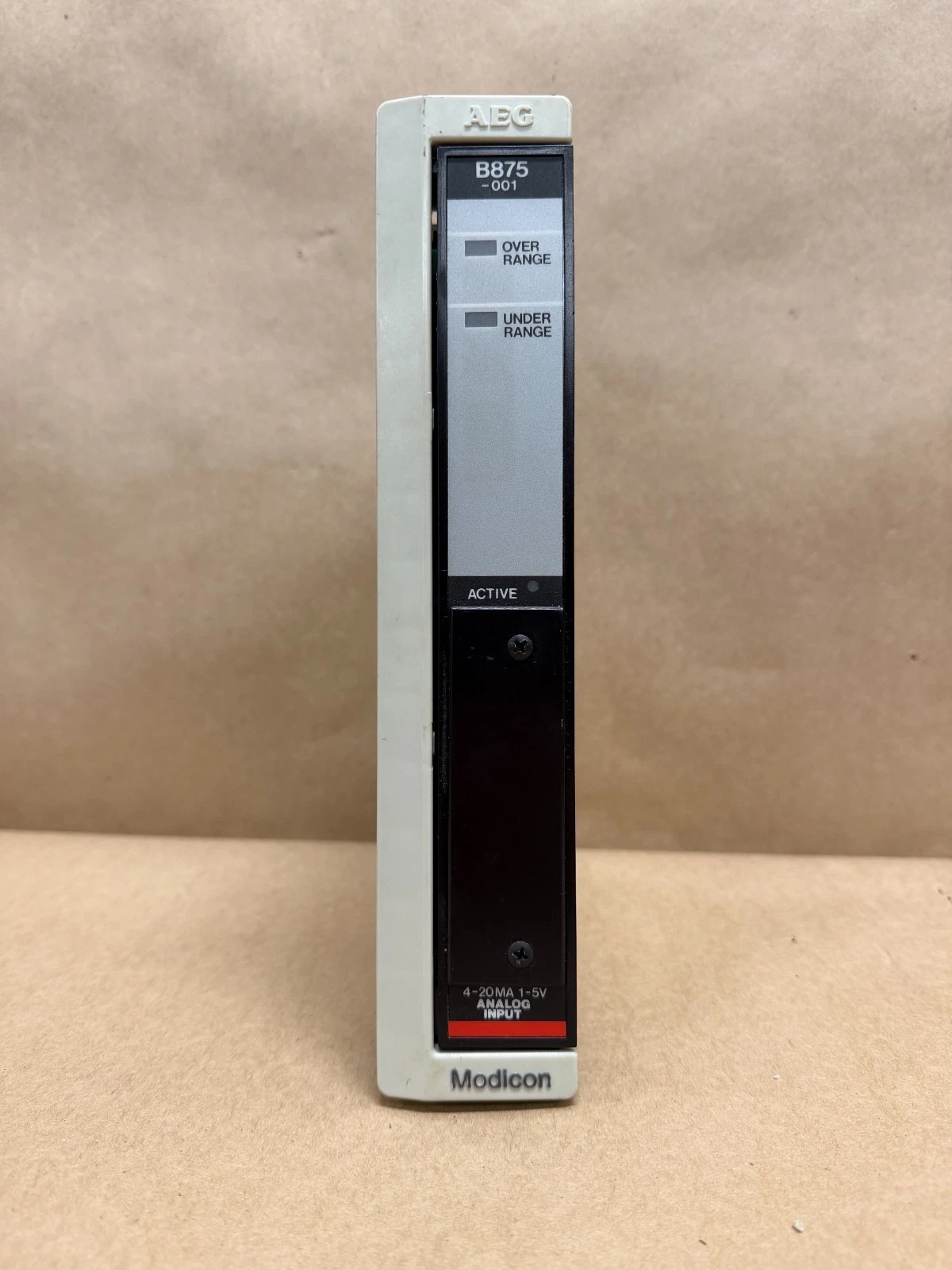 Used Modicon AS-B875-001 Analog Input Module