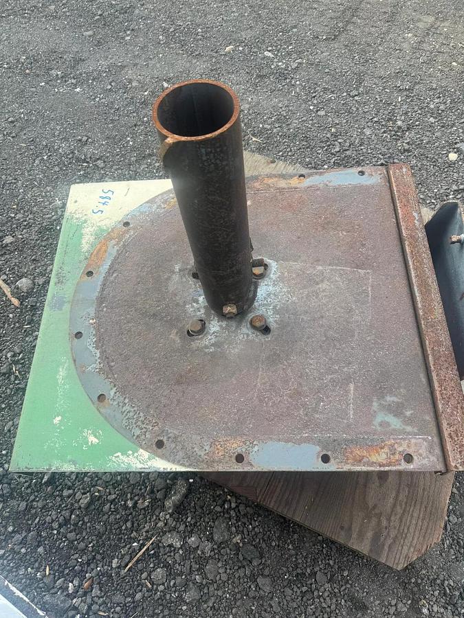 Used Falk 5207 J14 A Gear Drive 14.47 Ratio, w Pulley, Motor Mount, Endplate 30”x30"