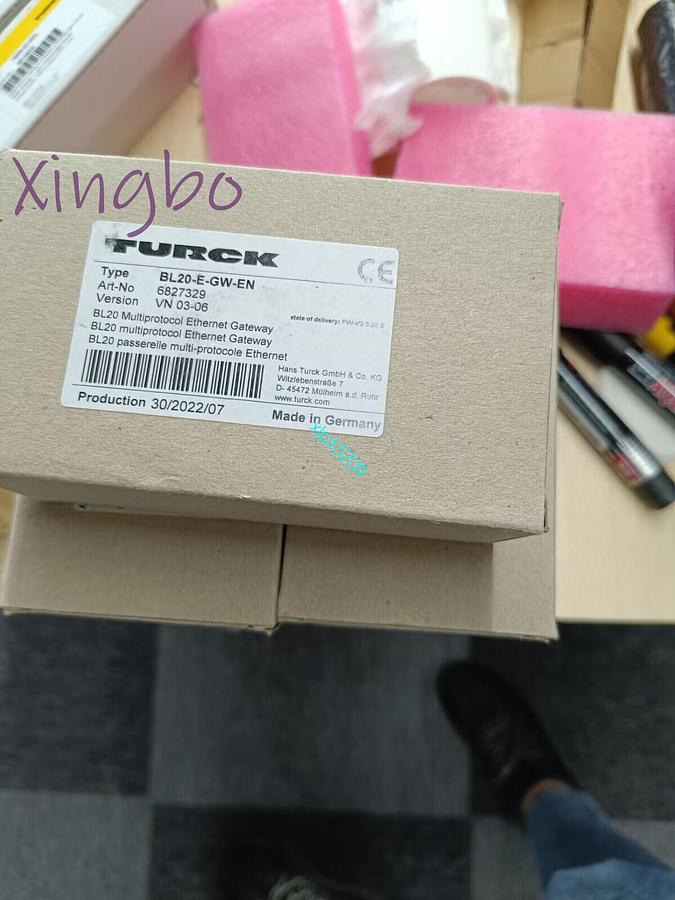 Used Turck BL20-GW-EN-IP Gateway Ethernet Module