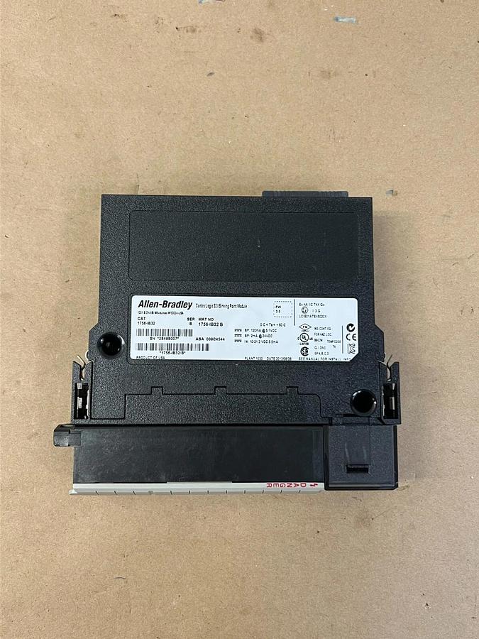 Used Allen Bradley 1756-IB32 Ser B ControlLogix 32 FW 3.5 Sinking Point Module