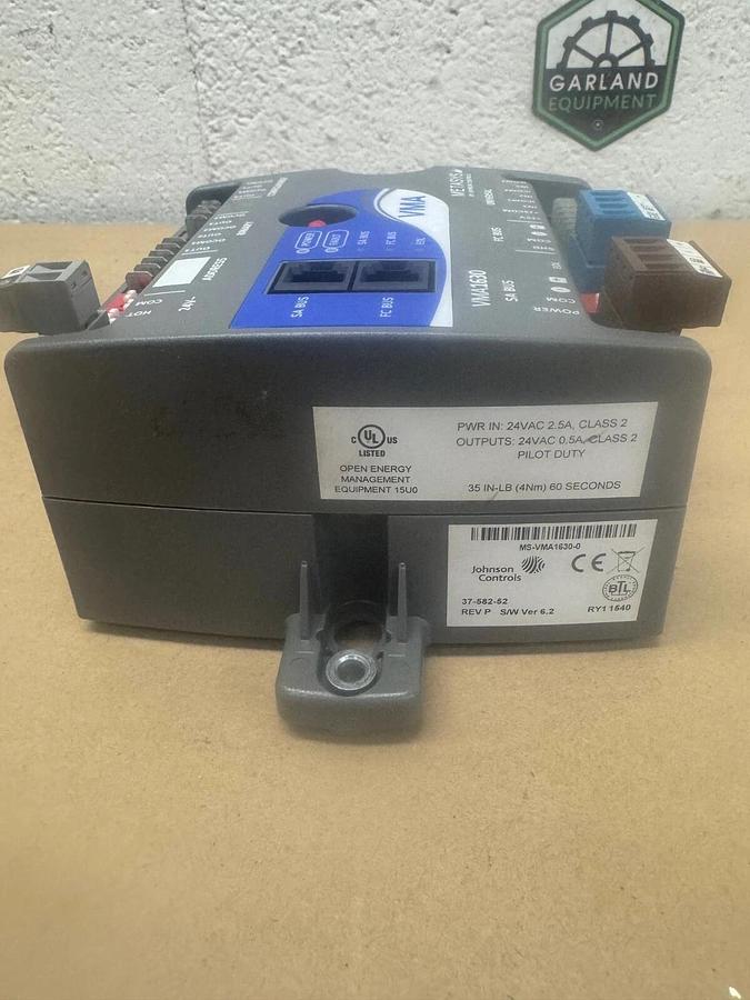 Used Metasys by Johnson Controls VMA1630 Controller Program Box 24vAC 2.5A In/.5A Out