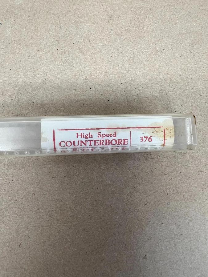 Used Millersburg Reamer #376 1/2 High Speed Counterbore or Spot Facer