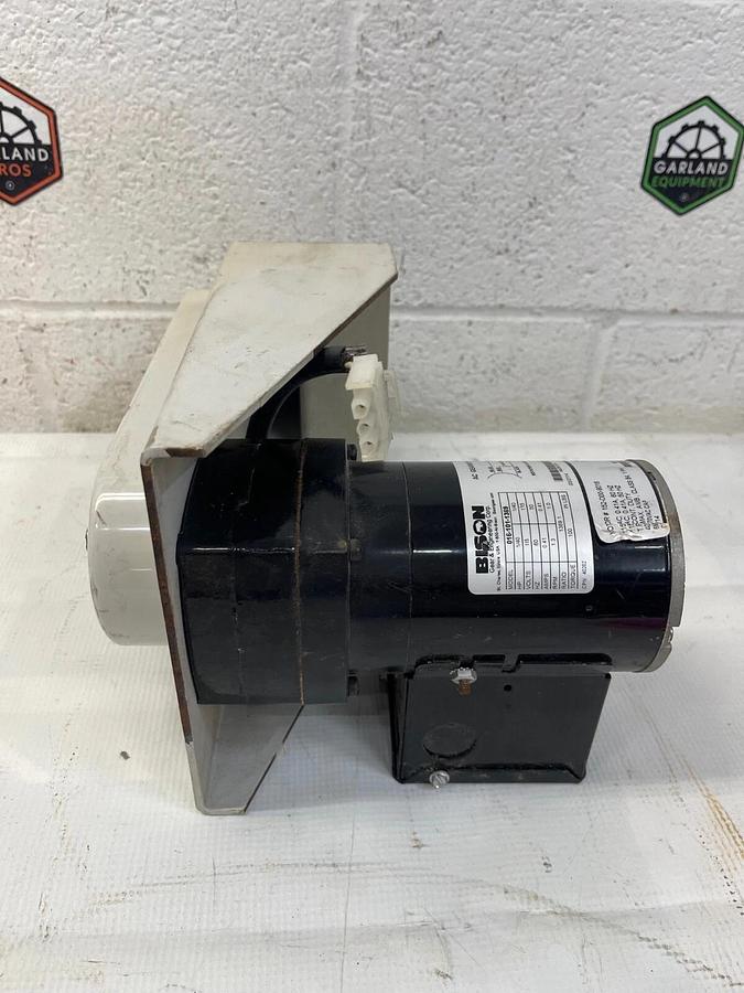 Used Bison 016-101-1369 Gear Motor, 115 Volts 60 Hz
