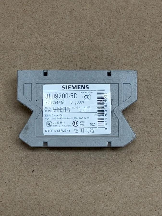 Used Siemens 3LD9200-5C Safety Interlock Switch