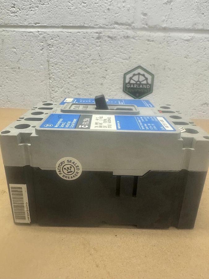Used Westinghouse FD3070L Circuit Breaker, 70 A, 600 VAC, 3 Pole