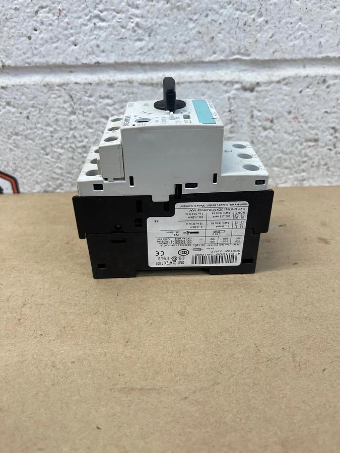 Used Siemens 3RC1021-0JA10 Circuit Breaker, Sirius