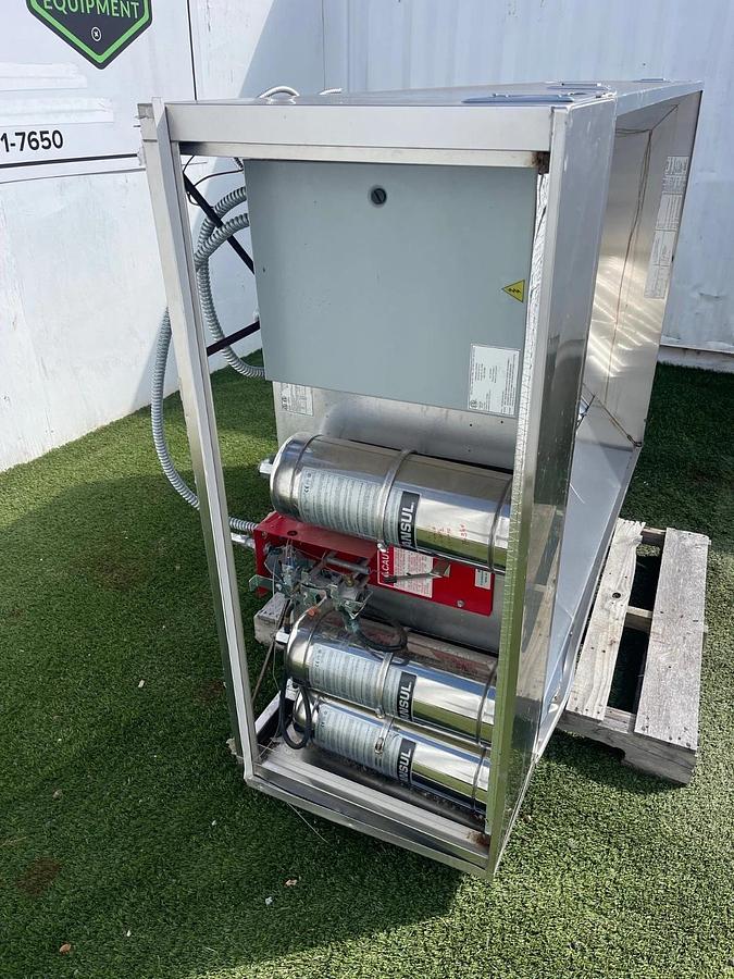 Used Captiveaire Systems 5424 ND-2, 6' Commercial Exhaust Hood - Stainless Steel