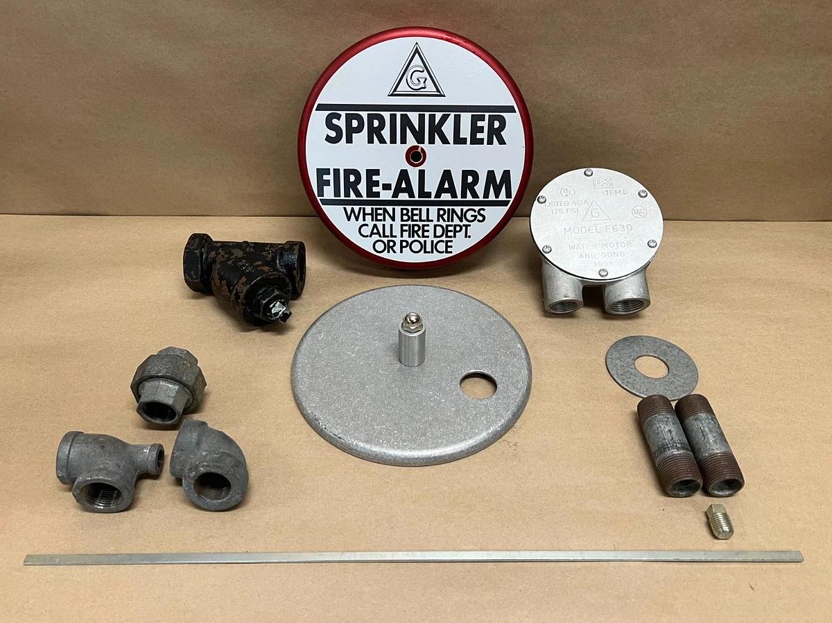 Grinnell F630 Vintage Water Motor Alarm
