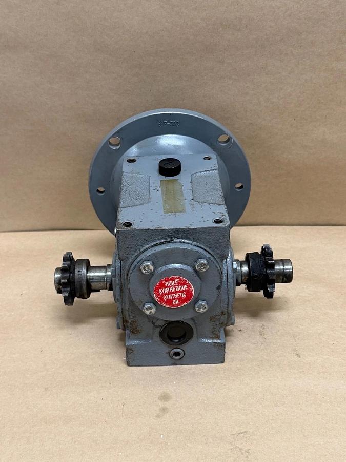 Used Boston Gear 90 Degree Worm-Drive Reduction Gear Box