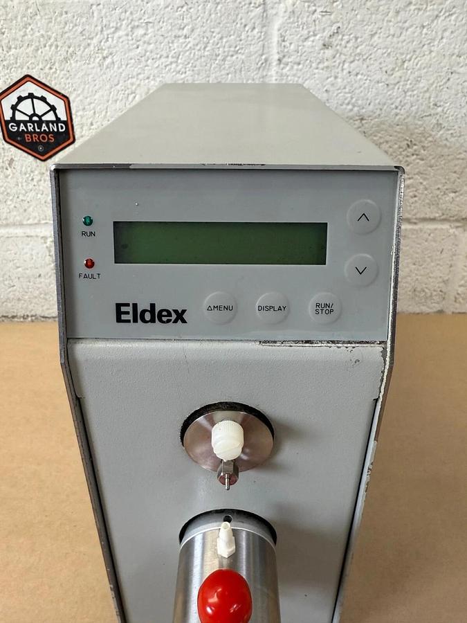 Used Eldex Corp 5966 Optus 1SM, Pressure Metering Pump, 1/8 Head, 0.003 to 5 mL/min