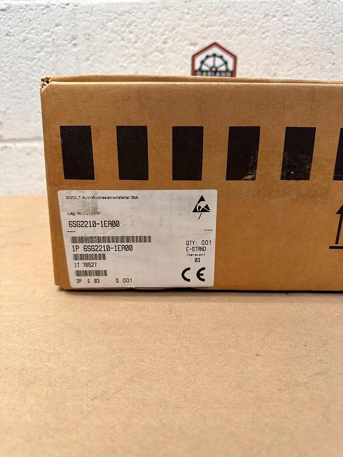 Siemens - 6SG2210-1EA00 - Sivolt-A/V; E500/E500/030; 1 AC 500 V 50/60 Hz
