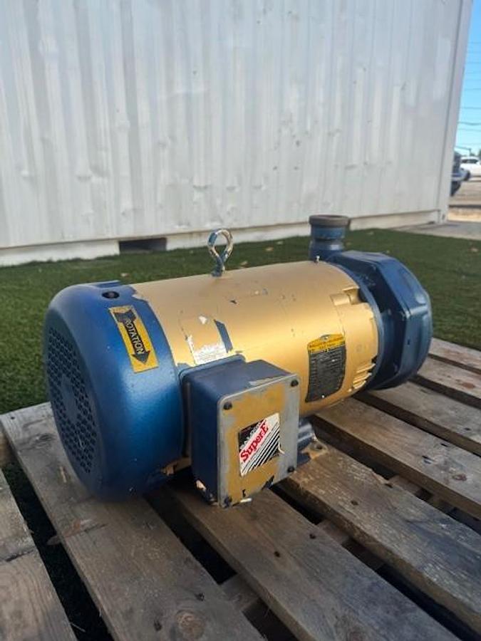 Used Goulds 3656 (Size 1.5x2-8) Pump 5A/1L9C0, Baldor EJMM3711T 10Hp Motor @ 3500RPM