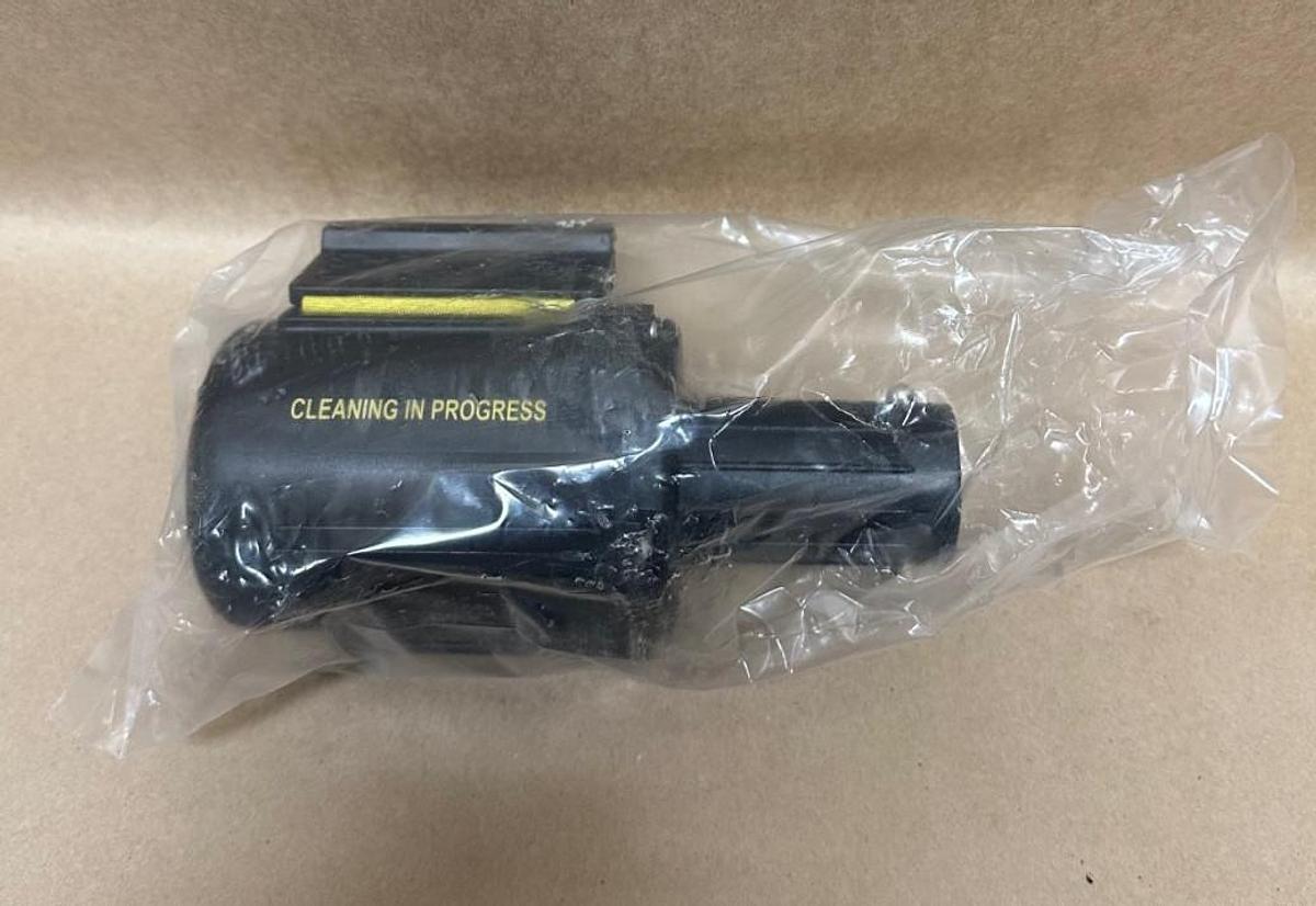 Banner Stakes 20240530 Cleaning In Progress Retractable Belt Barrier *NEW*