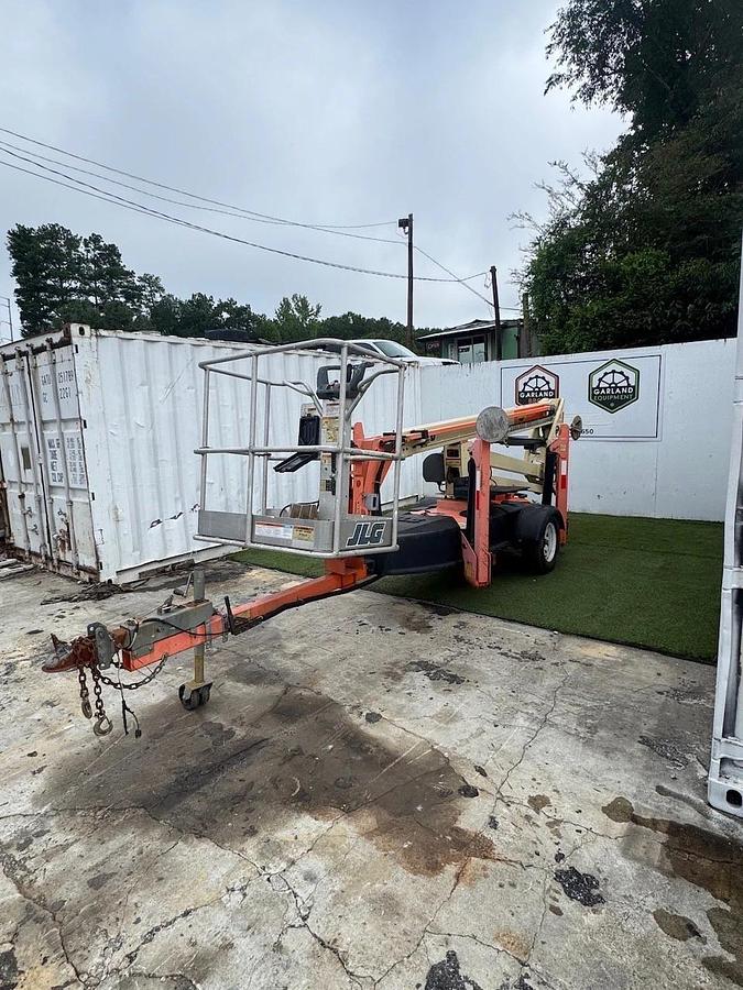 Used JLG T350 Towable Boom Lift, 34' 5" Height Capacity, 18' 9" Booming Capacity