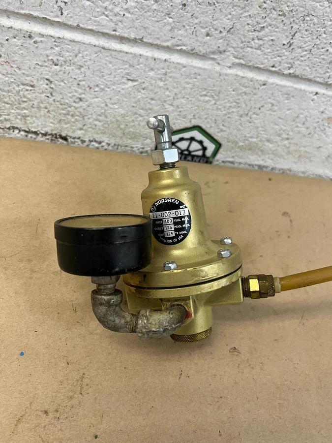 Used Norgren 11-002-013 Pneumatic Pressure Regulator