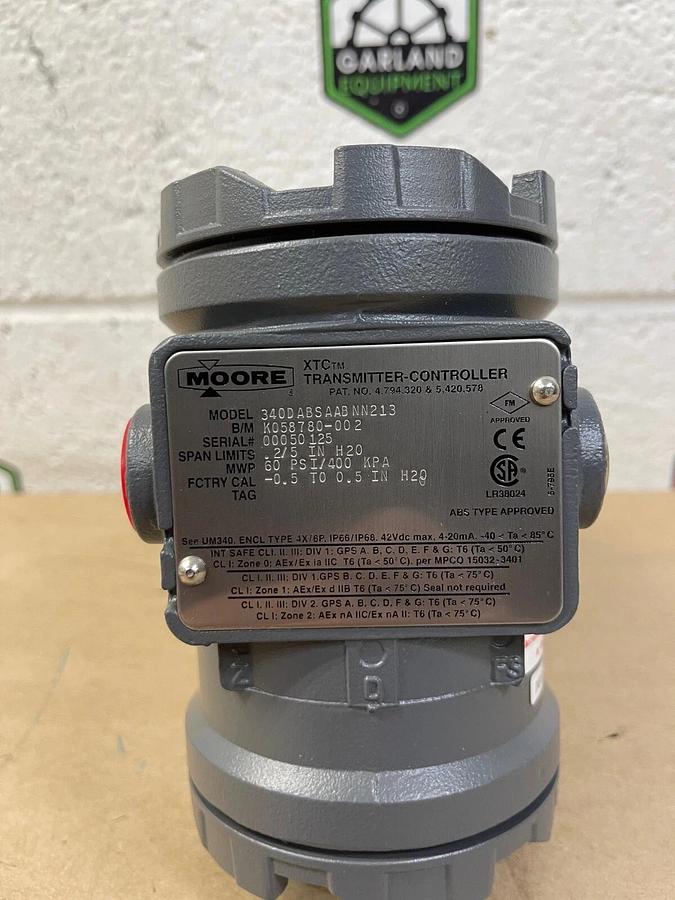 Used Siemens Series 340 Pressure Transmitter 340DABSAABNN213
