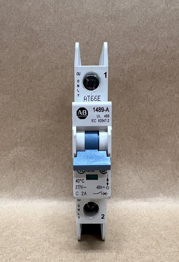 Used Allen Bradley 1489-A1C020 Ser A, 1 Pole, Circuit Breaker