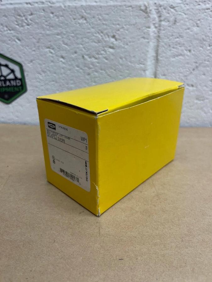 Hubble WP1 Gray Lexan Weather Proof Lift Cover for Size 1 Flanged Inlets/Outlets