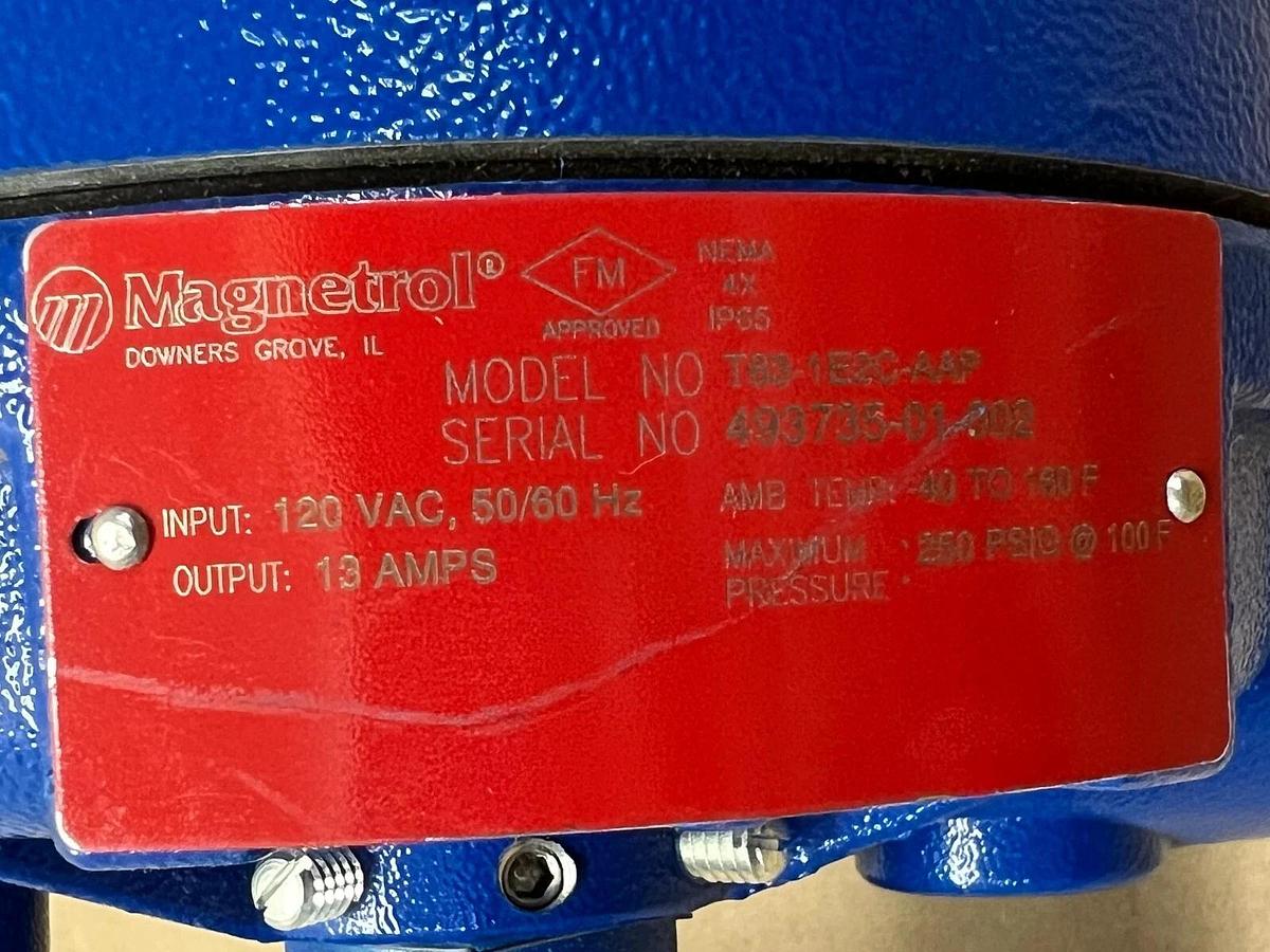 Used Magnetrol T63-1E2C-AAP Switch, 120VAC, 50/60Hz