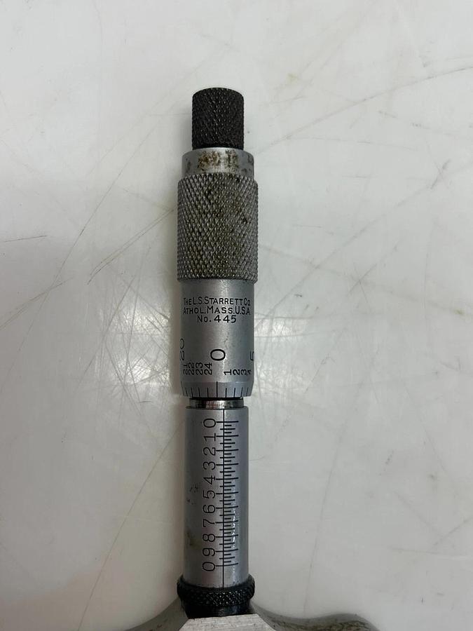 Used Starrett No. 445 Depth Micrometer