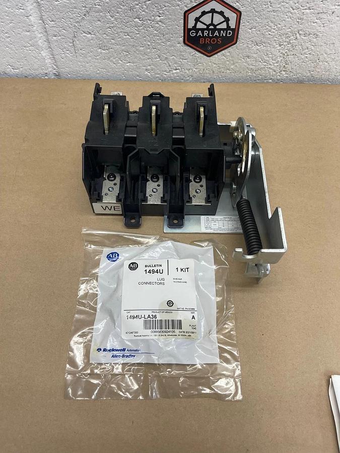 Used Allen Bradley 1494U-D30 Series A 30A Disconnect Switch