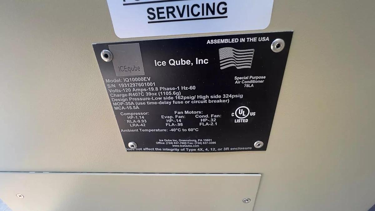 Used American Products- AP FREEDOM AM47F-6042-48RU-ENV Outdoor Telecom Cabinet