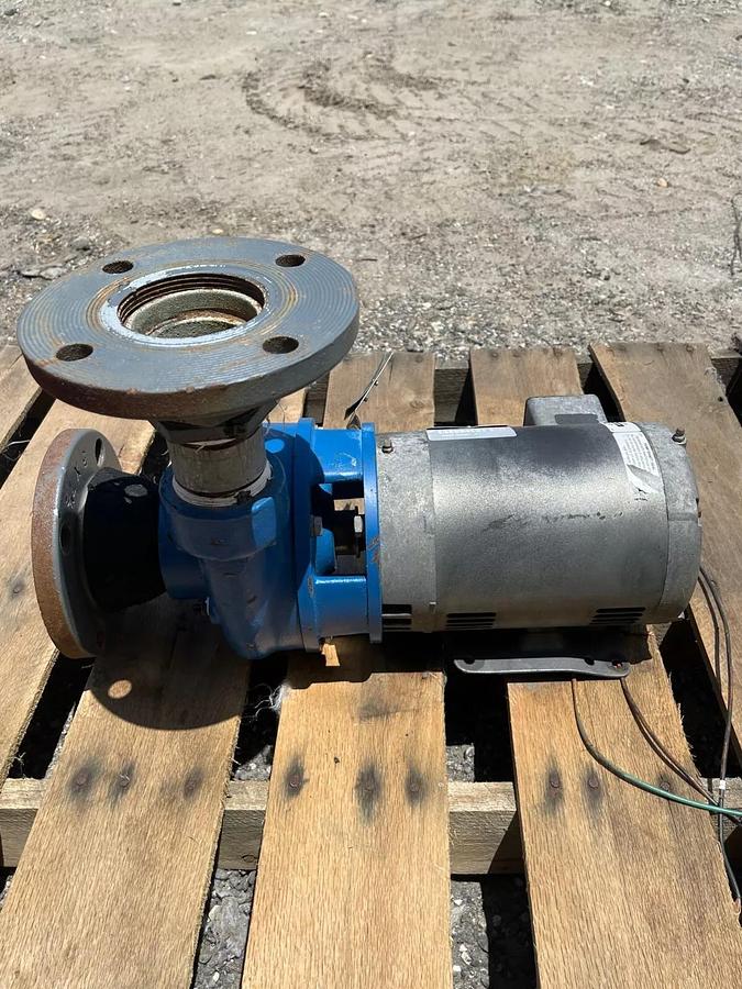 Used Scot Motorpump 17 Centrifugal Pump, 2 X 2, SC3040K173W.C 3 HP Baldor Motor