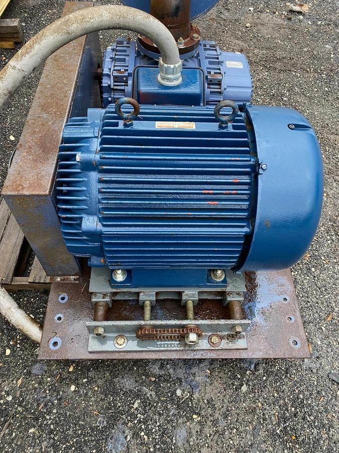 Used Robuschi RBS 85/V-UNI/ANSI Blower Package Marathon 100HP Motor HVM405TSTFS4001BT