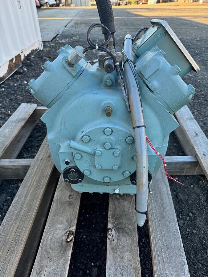 Used Carlyle 06450300 Semi-Hermetic Compressor, 15 Hp, 208-230/460V, 3 Ph