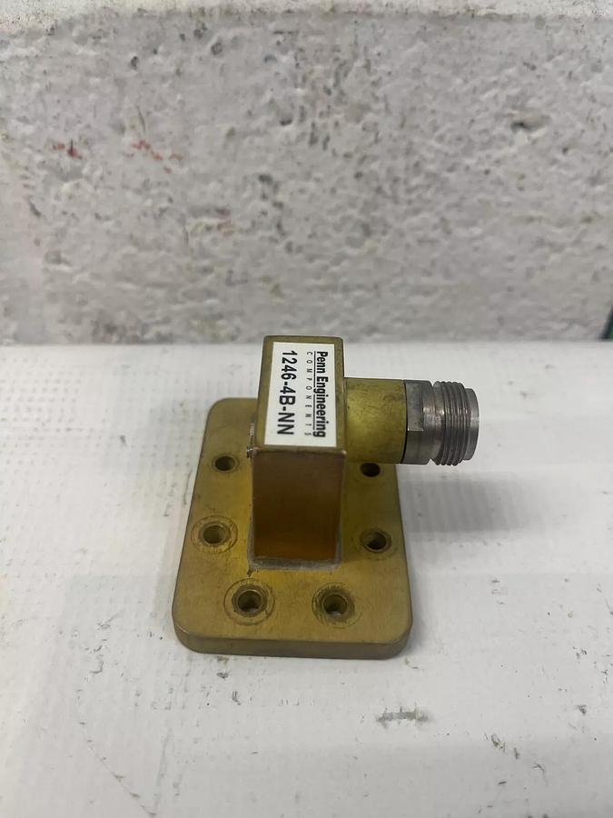 Used Penn Engineering 1246-4B, 1246-4B-NN / WR-127 Waveguide to Coax Transition