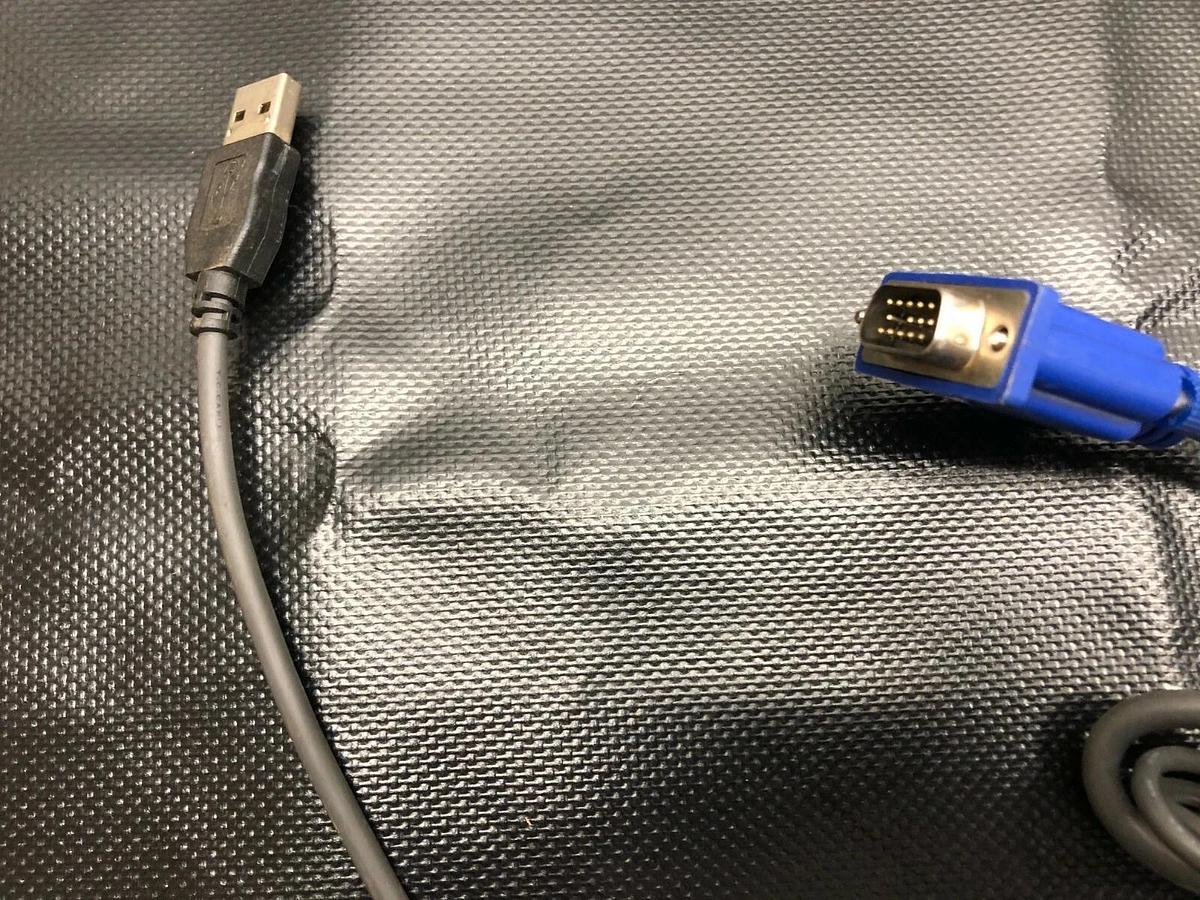 Used Avocent AMIQDM-USB, USB KVM Audio Serial Extender Dual Module